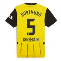 Maglie da calcio Borussia Dortmund Ramy Bensebaini #5 Prima Maglia 2024-25 Manica Corta